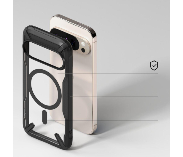 Ringke Fusion X Magnetic Magsafe Google Pixel 10 / 10 Pro Black - 1354432 - zdjęcie 4